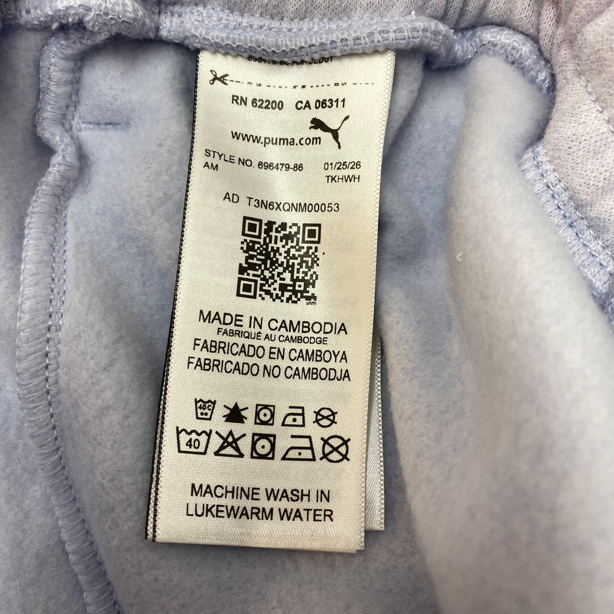 Puma Women's Logo Fleece Pant SIZE - Medium