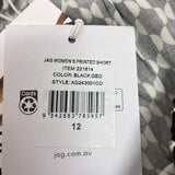 JAG Women's Relaxed Printed Shorts - Geometric SIZE - 12