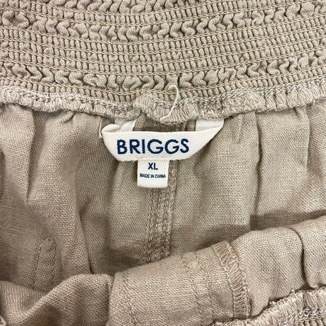 Briggs Women's Relaxed Linen Shorts SIZE - Extra Large