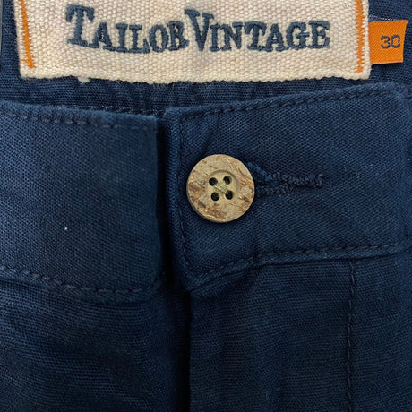 Tailor Vintage Men's Stretch Linen Cotton Walking Shorts SIZE - 30