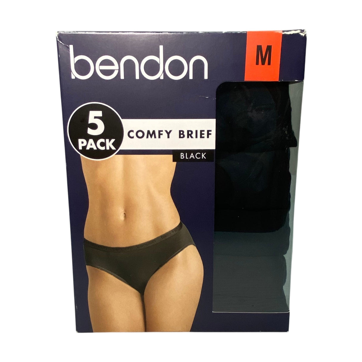 Bendon Women's 5 Pack Comfy Brief SIZE - Medium