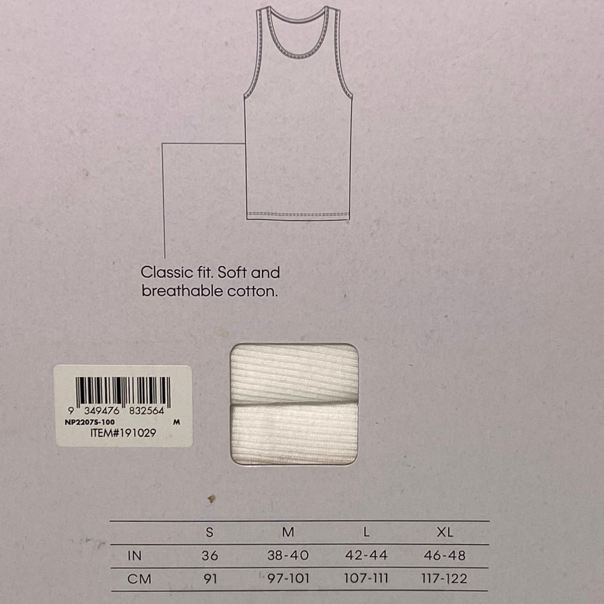 Calvin Klein 3x Men's Tank Tops - White SIZE - Medium
