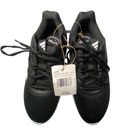 Adidas Women's Cloudfoam Sneakers - Black/White SIZE - 7