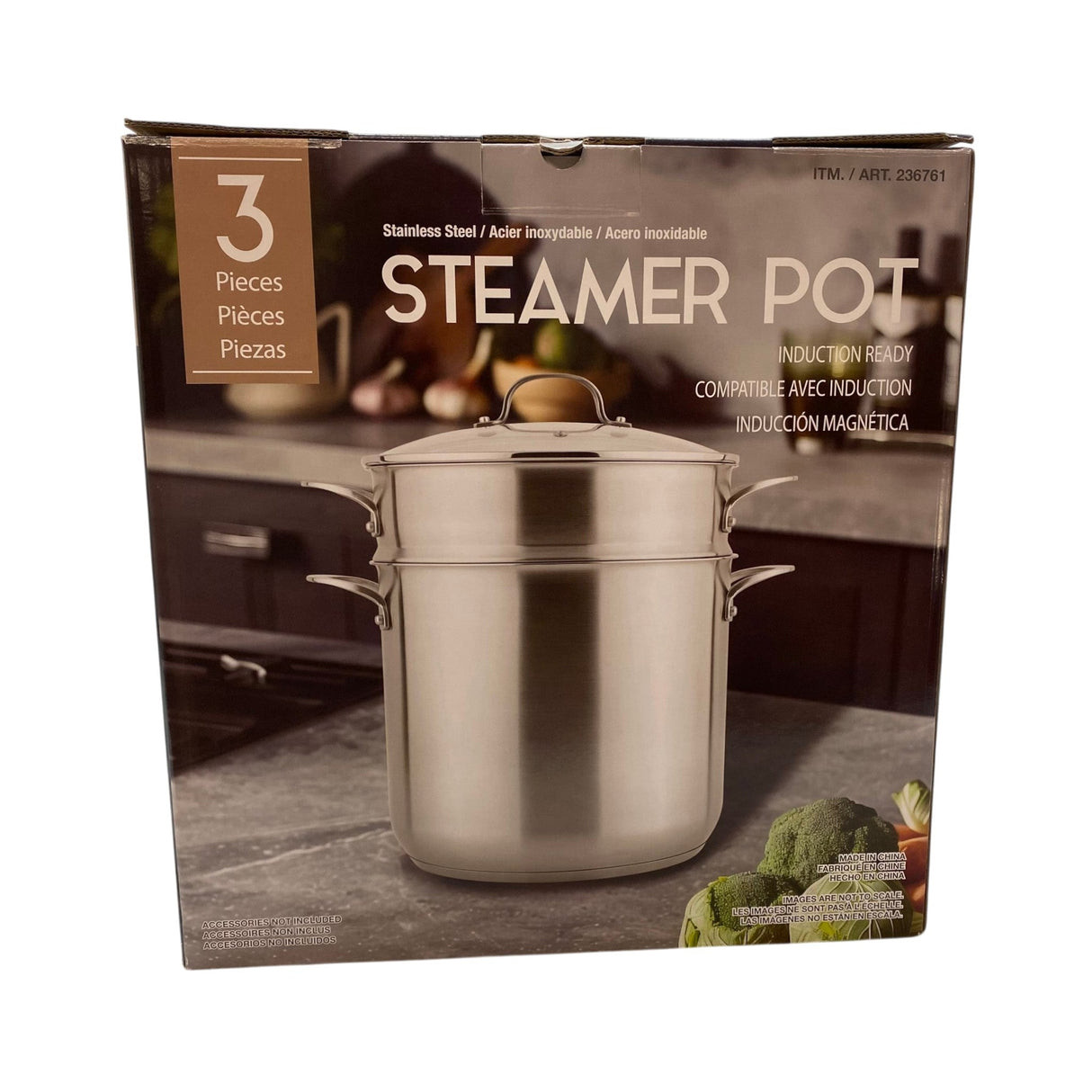 Linkfair Stainless Steel 15 Litre Steamer Pot