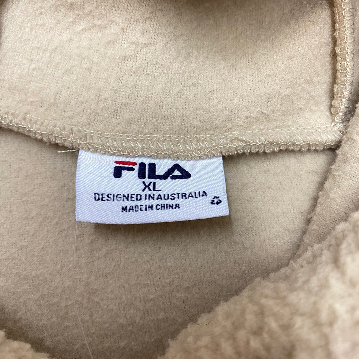 Fila Women's Fleece Carlo Hoodie - Oyster Grey SIZE - Extra Large