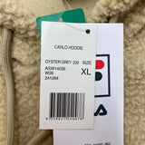Fila Women's Fleece Carlo Hoodie - Oyster Grey SIZE - Extra Large