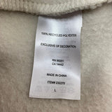 Mondetta Women's Sherpa Full Zip Fleece Jacket - Pelican SIZE - Large