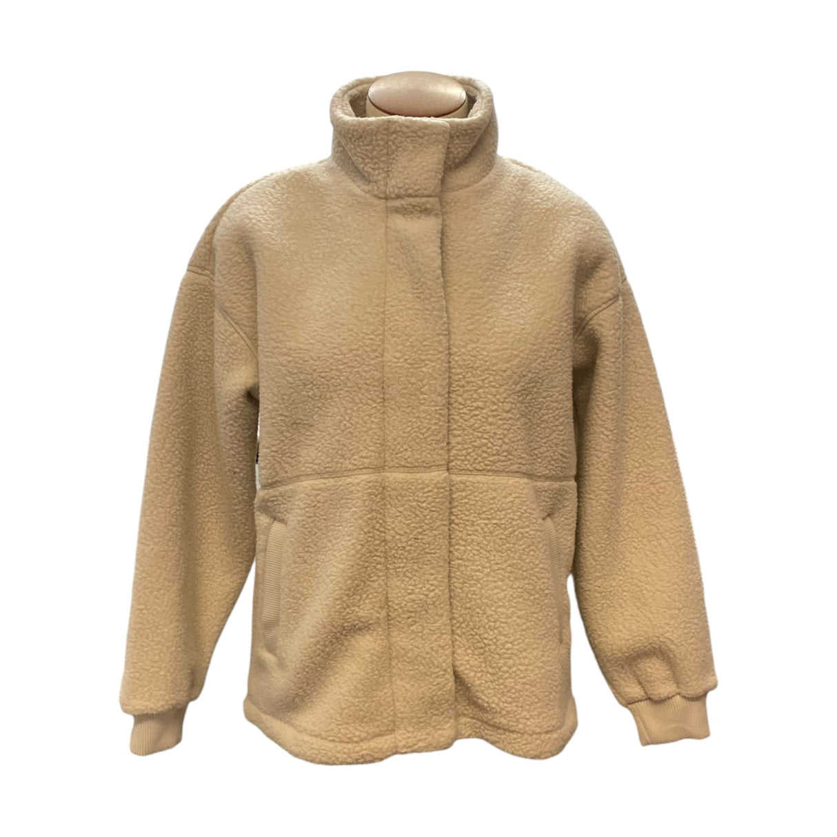 Mondetta Women's Sherpa Full Zip Fleece Jacket - Pelican SIZE - Large
