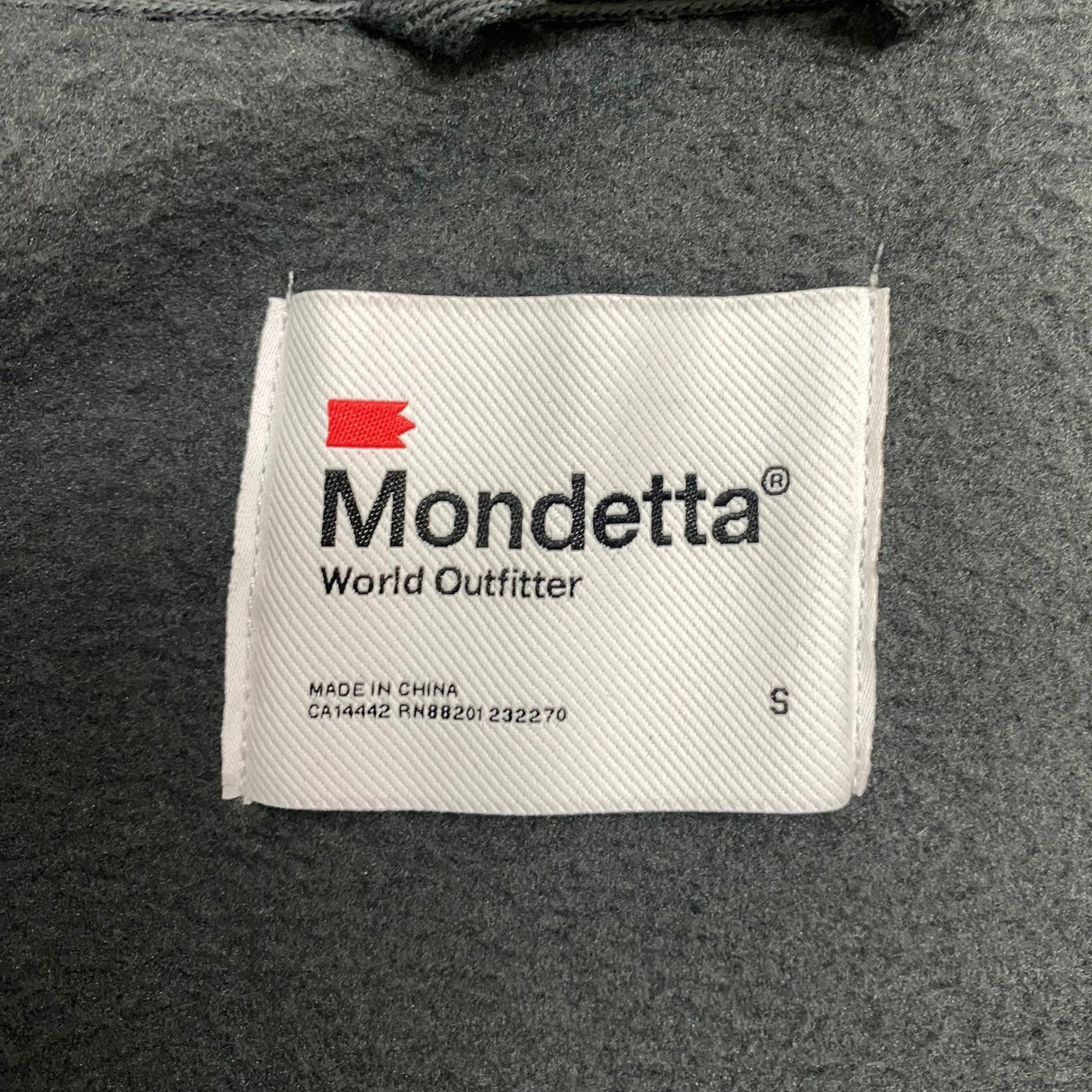 Mondetta Women's Sherpa Full Zip Fleece Jacket - Oyster Black SIZE - Small