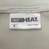 32Degrees Women's Active Full Zip Fleece Jacket - Cream SIZE - Medium