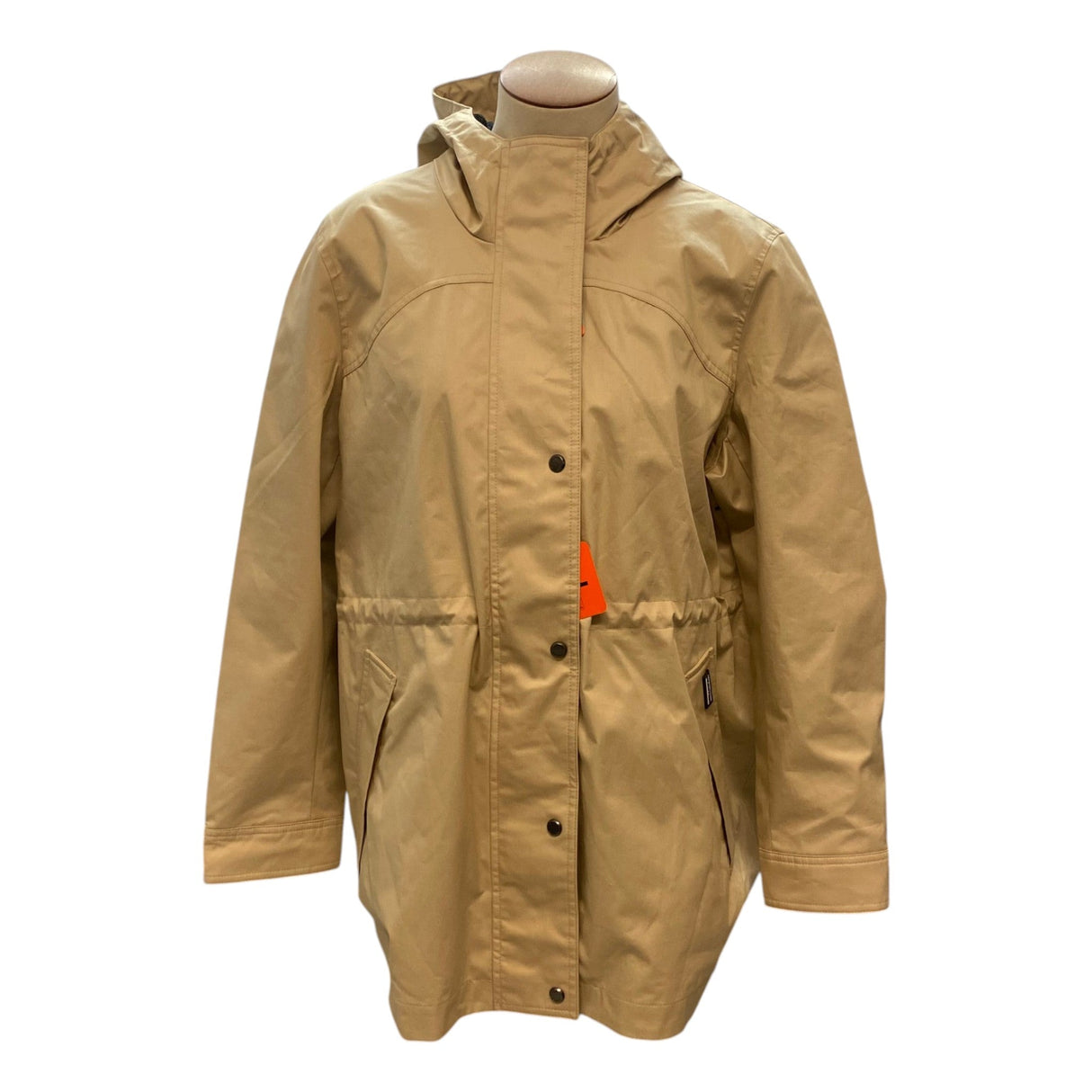 Hunter Women's Water Resistant Cotton Smock Jacket - Tan SIZE - XXL