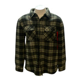Boston Traders Men's Fleece Shacket - Rusty Olive SIZE - Medium