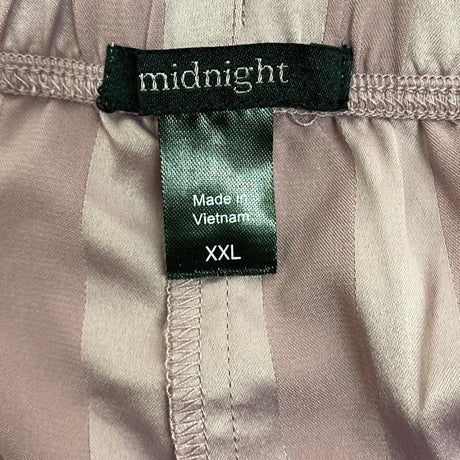 Carole Hochman Women's 2 Piece Satin Summer Pyjamas - Pink SIZE - XXL