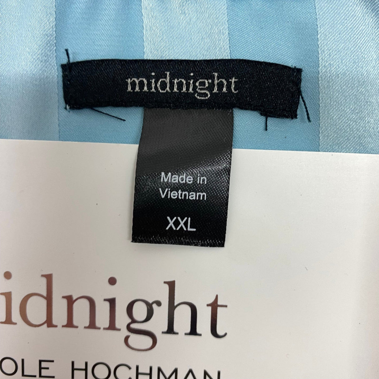 Carole Hochman Women's 2 Piece Satin Summer Pyjamas - Blue SIZE - XXL
