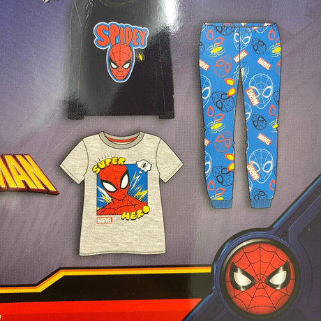 Marvel Kid's Spider-Man 3 Piece Sleep Set - 4 Years SIZE - 4