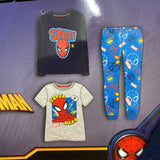 Marvel Kid's Spider-Man 3 Piece Sleep Set - 5 Years SIZE - 5