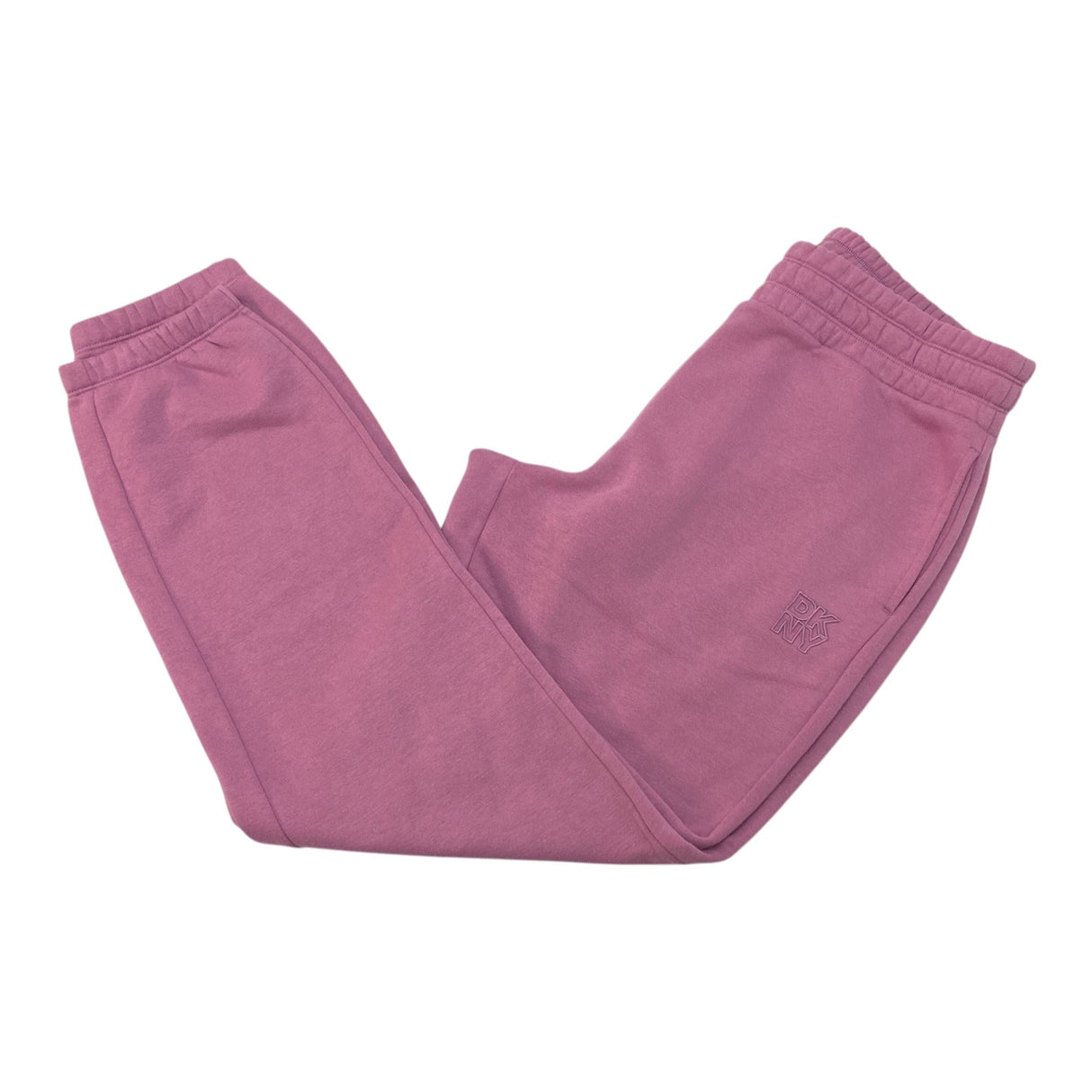 DKNY Women's Fleece Trackpants - Dusty Orchid SIZE - Medium