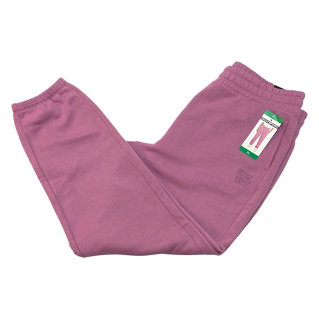 DKNY Women's Fleece Trackpants - Dusty Orchid SIZE - Extra Large
