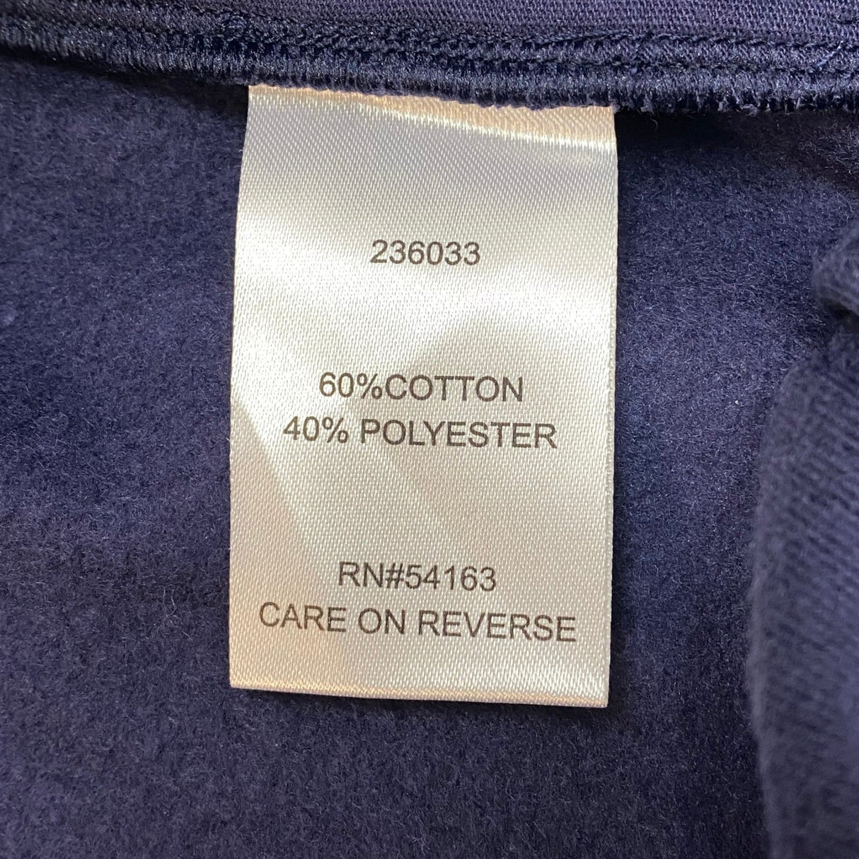 DKNY Women's Fleece Trackpants - Peacoat Blue SIZE - Large