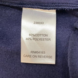 DKNY Women's Fleece Trackpants - Peacoat Blue SIZE - Large