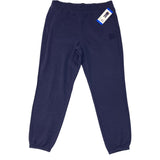 DKNY Women's Fleece Trackpants - Peacoat Blue SIZE - Large