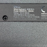 Dell KB216t Wired Keyboard