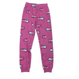 Pekkle Girls Pyjama Pants/Shorts Set - Pink Cereal - 6 Years SIZE - 6