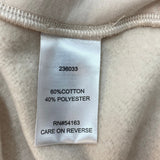 DKNY Women's Fleece Trackpants - Oat SIZE - Extra Large