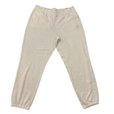 DKNY Women's Fleece Trackpants - Oat SIZE - Extra Large