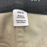 Calvin Klein Men's Slim Fit Pant - Tan - 38 x 32 SIZE - 38