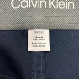 Calvin Klein Men's Slim Fit Pant - Navy - 30 x 32 SIZE - 30