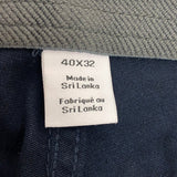 Calvin Klein Men's Slim Fit Pant - Navy - 40 x 32 SIZE - 40