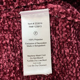 Jachs Women's Chenille Knit Hoodie SIZE - Medium