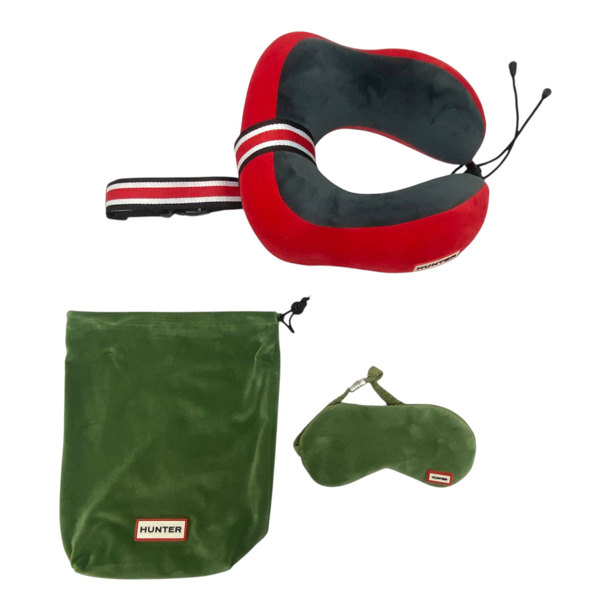 Hunter Travel Pillow and Eye Mask Set