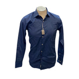 Calvin Klein Men's Slim Fit Long Sleeve Dress Shirt SIZE - Small