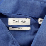 Calvin Klein Men's Slim Fit Long Sleeve Dress Shirt SIZE - Small