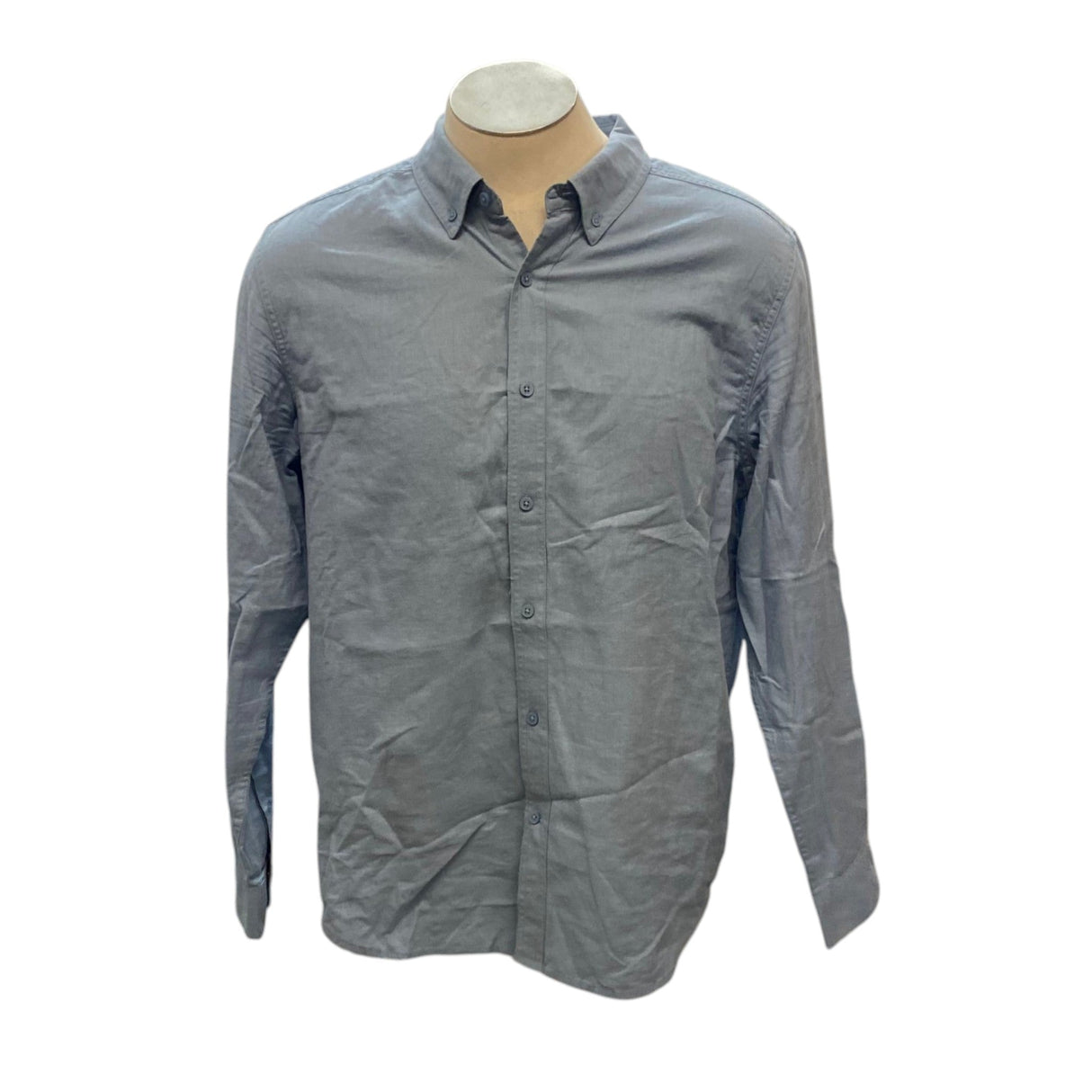 JAG Men's Long Sleeve Linen Button Up Shirt SIZE - Large