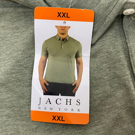 Jachs New York Men's Short Sleeve Pima Cotton Polo Shirt SIZE - XXL
