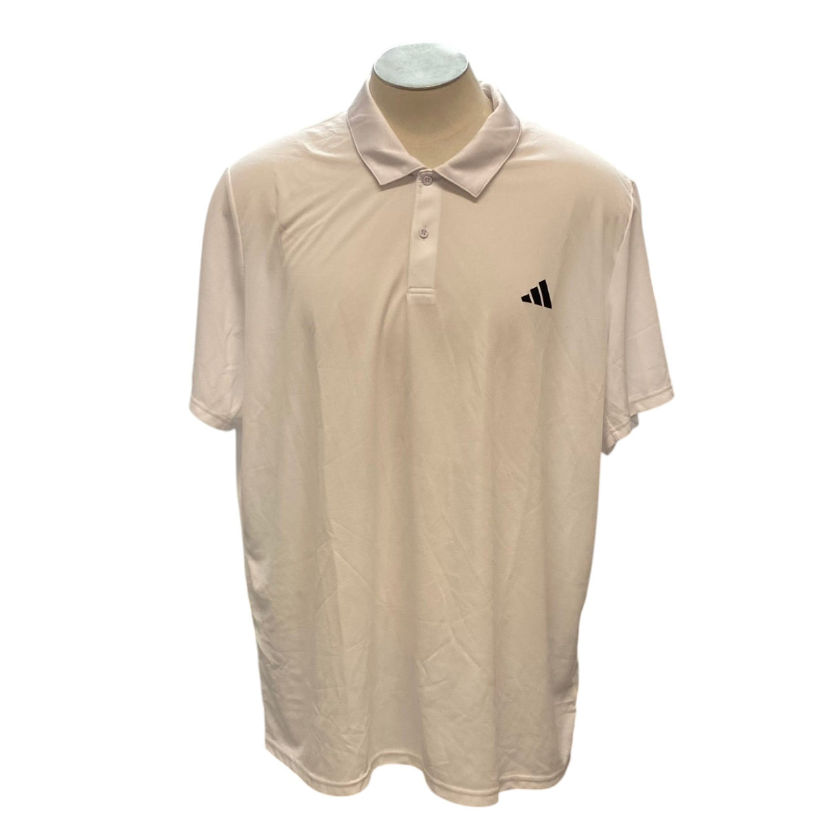 Adidas Men's Three Stripe Essential Active Base Polo SIZE - XXL