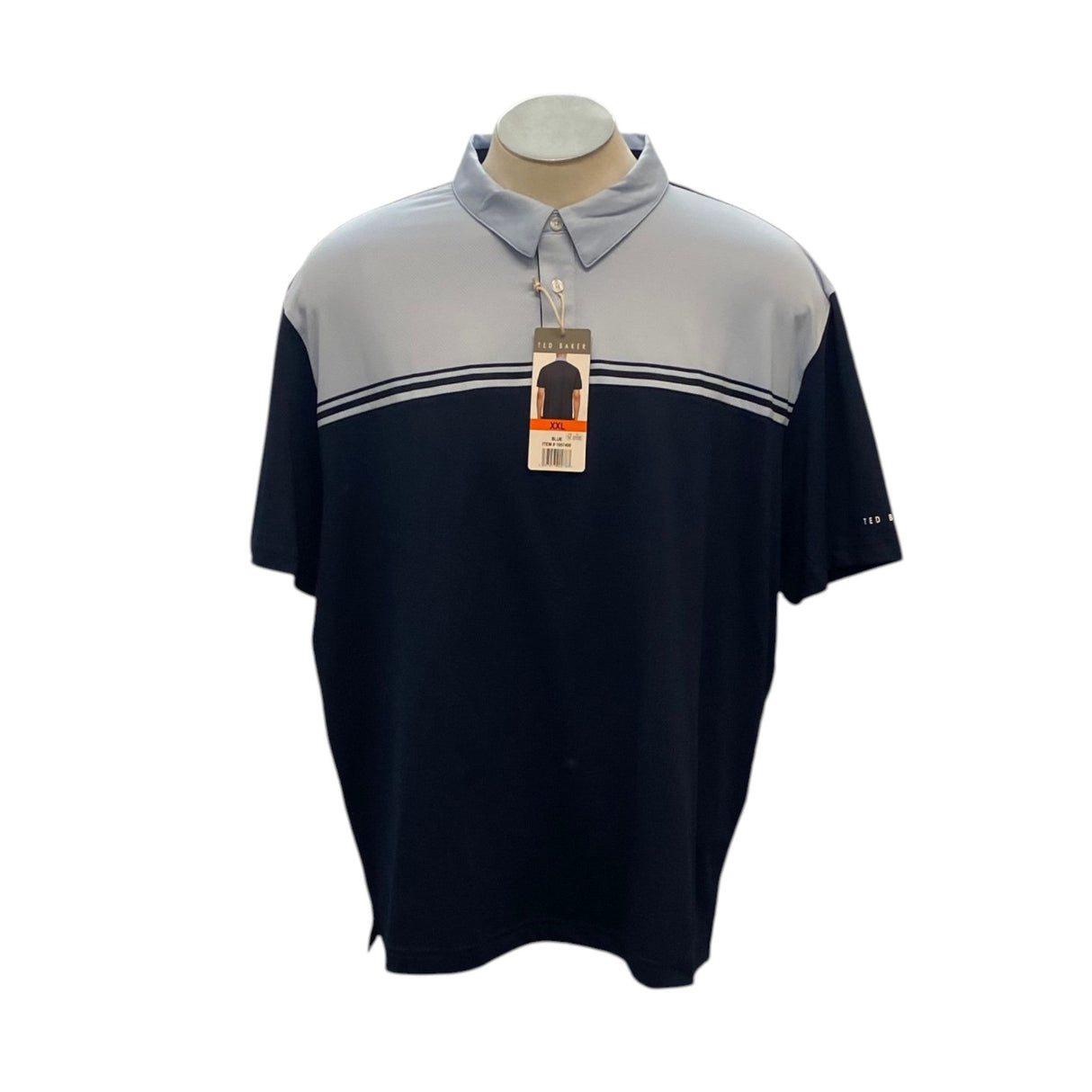 Ted Baker Men's Golf Short Sleeve Polo Shirt SIZE - XXL