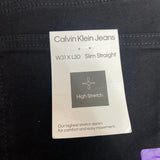 Calvin Klein Men's Slim Straight Jeans - 31 x 30 SIZE - 31