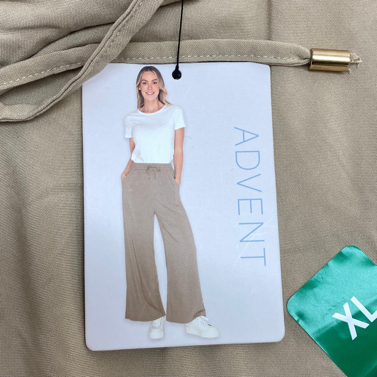 Advent Women's Palazzo Pants - Safari SIZE - Extra Large