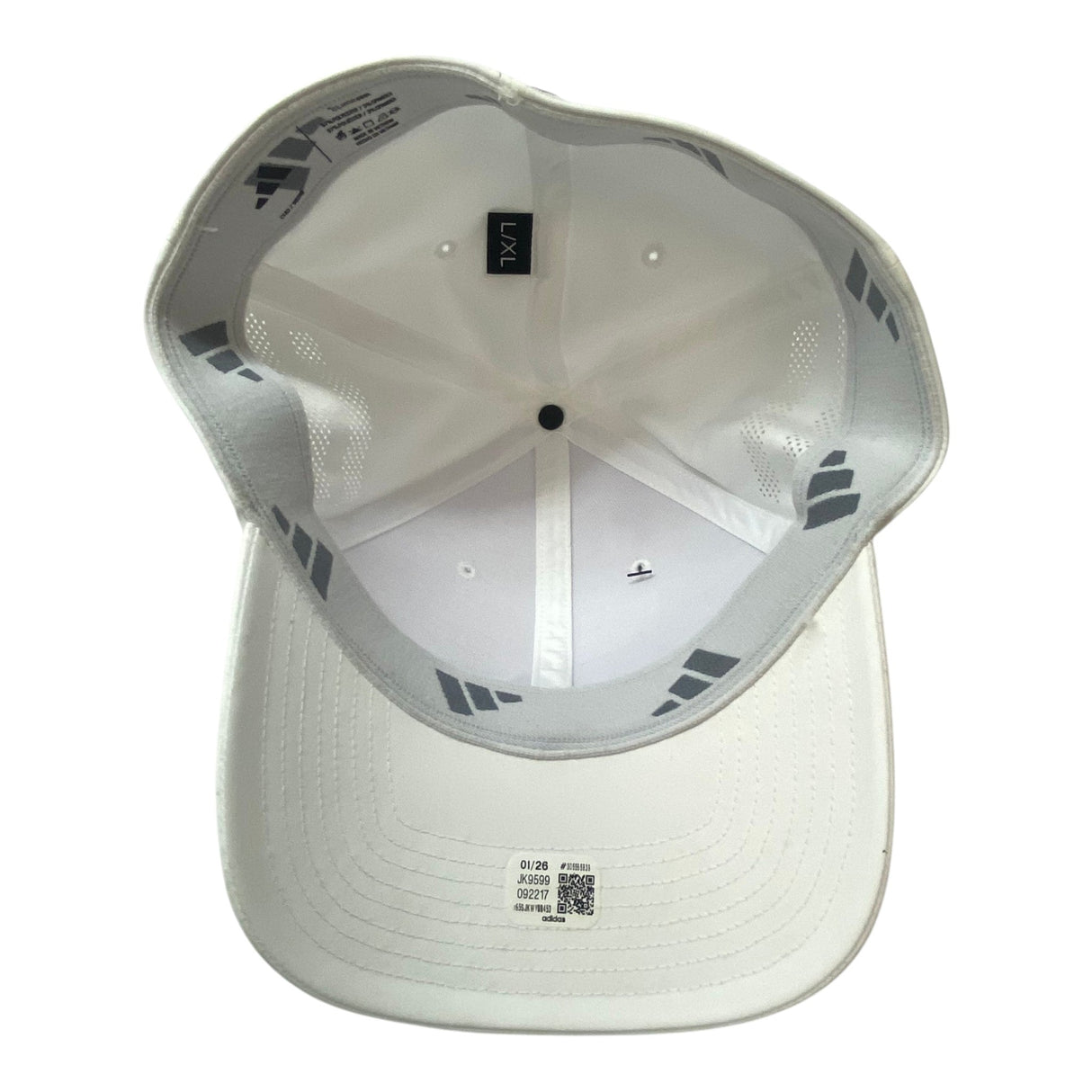 Adidas Performance Baseball Cap L/XL White
