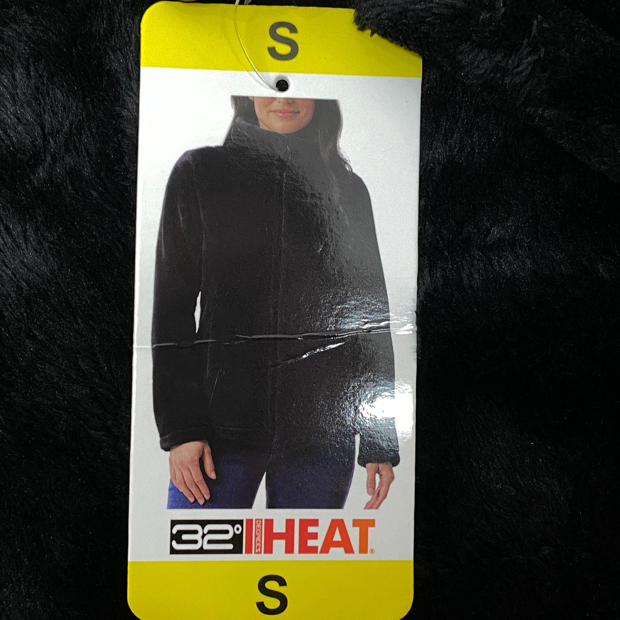 32 Degrees Women's Faux Fur Zip Up Jacket SIZE - Small