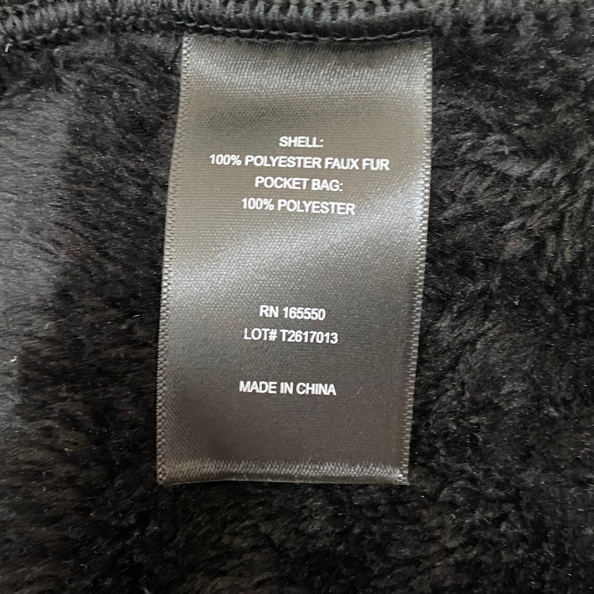 32 Degrees Women's Faux Fur Zip Up Jacket SIZE - Small