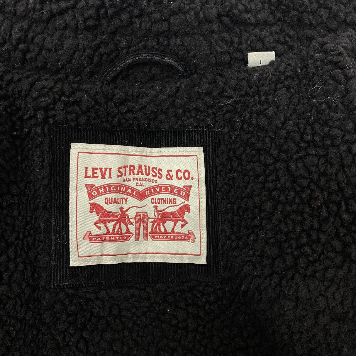 Levis Men's Sherpa Lined Corduroy Jacket SIZE - Large