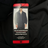 Weatherproof Men's Microfibre Bomber Jacket - Dark Blue SIZE - Medium