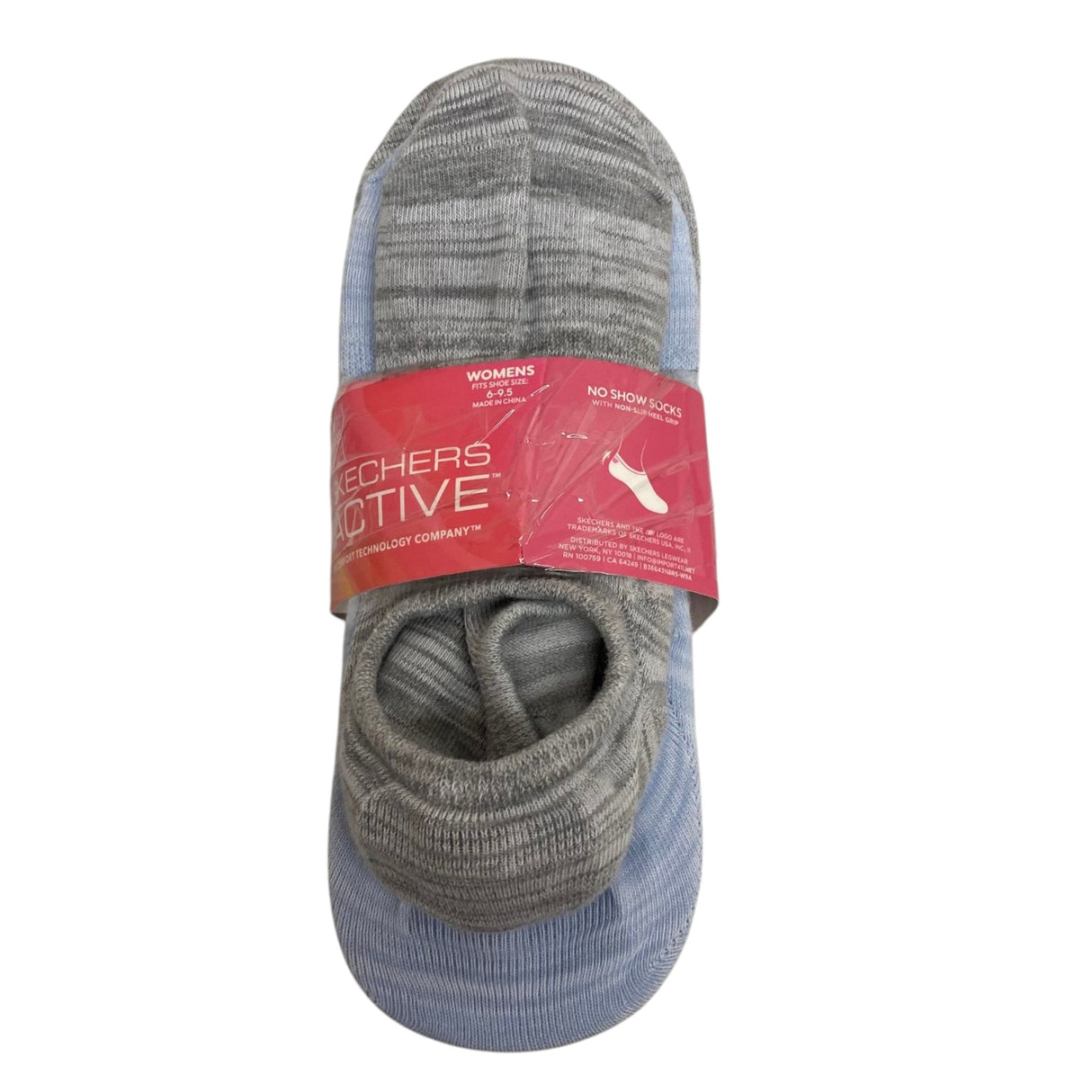Skechers Women's Active 8x No Show Socks