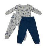 Disney Boy's 3 Piece Sweatshirt And Joggers Set - 6 Months