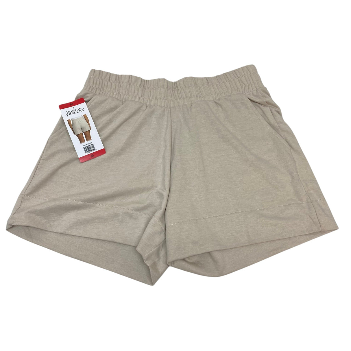 Boston Traders Women's Casual Relaxed Short - Ivory Heather SIZE - Medium